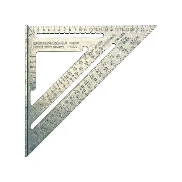 Swanson Tool NA202 Speed Square Metric, Swanson Tool Co, Mfr#: 2365377